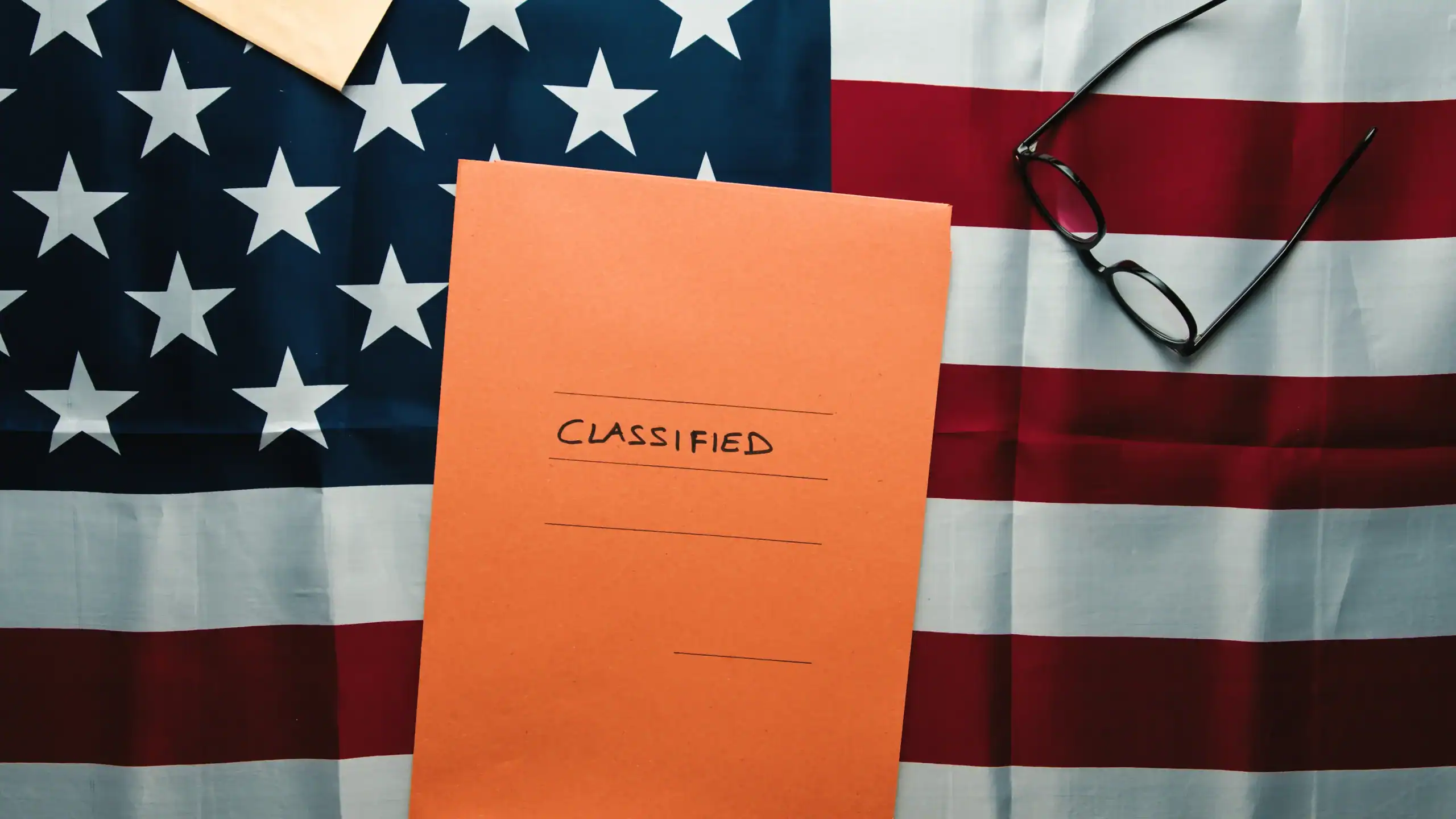 folder with classified docs only someone with a security clearance can access