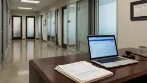 Office of a national security law firm