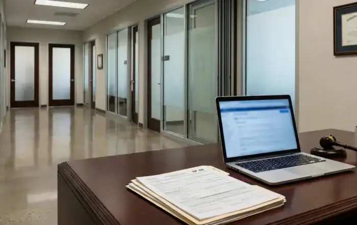 Office of a national security law firm